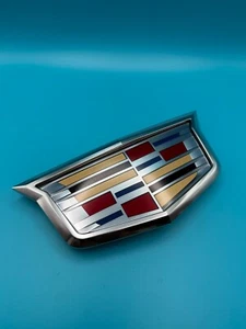 OEM 2020 - 2024 CADILLAC CT4 CT5 Front Bumper Grille Emblem 84552883 GM - Picture 1 of 9
