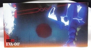 EVA-00' - DEATH NO.83 - 1997 Neon Genesis Evangelion CARDDASS MASTERS TARJETA ANCHA - Imagen 1 de 3