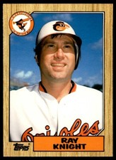 1987 Topps Traded Ray Knight Baltimore Orioles #59T