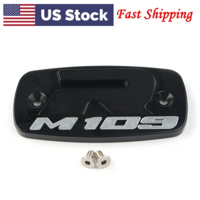 Tapa de cubierta de depósito de cilindro maestro de freno delantero para Suzuki Boulevard M109R 06-18 Foto 1 de 4