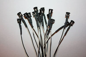 LED Flattop LED cablati 9V 12V 24V supporto 15cm 30cm 60cm 120cm cavo clip - Foto 1 di 19