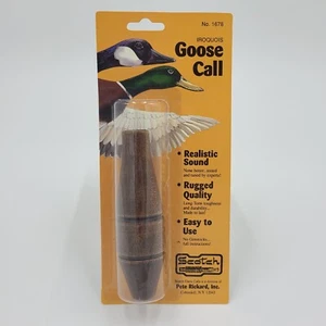 Vintage Scotch Iroquois Goose Call Game Call USA Model No. 1678 New Old Stock - Picture 1 of 3