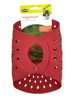 Cesta vaporizadora de silicone Veggiesteam comida vegetal por Chef'n NOVA - Imagem 1 de 4