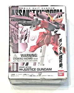 Bandai Mobile Suit Gundam Assault Kingdom 10 Justice 85 mm 3.35" Figure NEW! - Picture 1 of 3