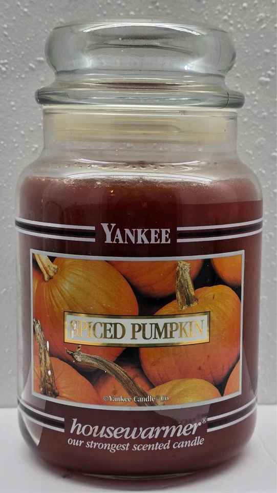 YANKEE CANDLE " SPICE " SCENTS- YOU PICK. 22 OZ. BLACK BAND. DISCONTINUED. NEW. - Image 1 of 4