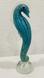 Vintage Murano Art Glass Sea Horse - Picture 1 of 3