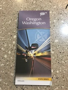 Oregon Washington AAA State MAP 2/20 to 5/2021 - Picture 1 of 1