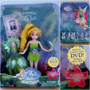Disney Fairies ""2006" Tinkerbell Celebration Puppe + Bonus DVD (neu im Karton) - Bild 1 von 6