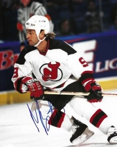 Autographed NEAL BROTEN  New Jersey Devils 8x10 photo - COA - Picture 1 of 1