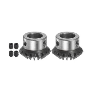 2pcs Bevel Gear 1M 16 Teeth 12mm Shaft Hole 1:1 Tapered Bevel Pinion Gear 45#... - Picture 1 of 7