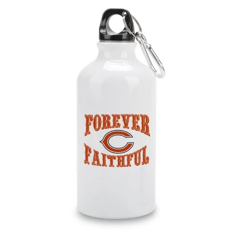 Forever Faithful Chicago Bears Sport Bottle Portable Bike Water Bottle Cover