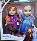 Disney Frozen II Anna + Elsa Singende Schwestern Puppen Set ca. 35cm, NEU/OVP
