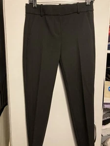 J Crew Cameron schmale kurze Hose Hose Größe 0/2 schwarz Stretch adrett Business - Bild 1 von 11