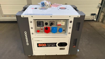 Generator Diesel Daewoo Notstromaggregat Stromaggregat Stromgenerator11 - Bild 1 von 4