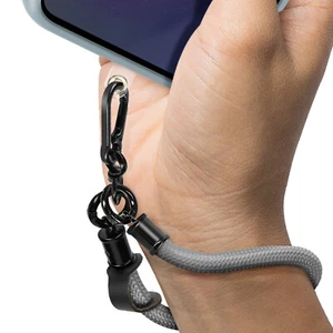 Avizar Dragonne pour Smartphone Nylon Souple Gris - Zdjęcie 1 z 6