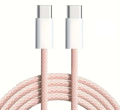 Type C Fast Charging Cord Charger For IPhone 15 IPad Pro Mini Samsung S23 Ultra - Image 1 of 4