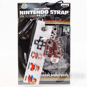 Nintendo Famicom Miniature Figure Strap Super Mario Bros. Ver. 3 JAPAN GAME NES