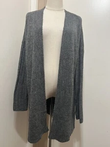 H&M DIVIDED Women’s XS Gray Alpaca Blend Open Front Cardigan - Picture 1 of 7