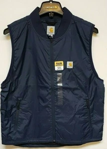 Carhartt 103375-412 Cordura® Rain Defender® Nylon Quilt Lined Shop Vest - Picture 1 of 10