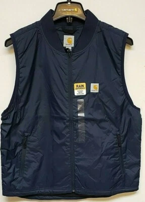 Carhartt 103375-412 Cordura® Rain Defender® Nylon Quilt Lined Shop Vest - Image 1 of 4