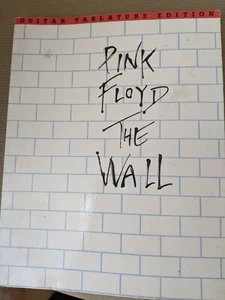 Pink Floyd The Wall Guitar Tablature Edition Paperback Book 1992  - Picture 1 of 4