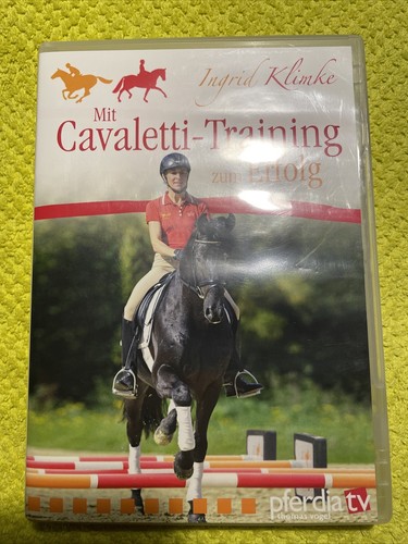 INGRID KLIMKE / Mit CAVALETTI -TRAINING zum Erfolg/🔝📀DVD Schritt, Trab, Galopp