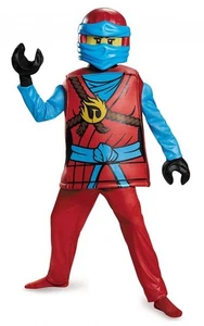 LICENSED DELUXE NYA NINJAGO CHILD GIRLS LEGO HALLOWEEN BOOK WEEK COSTUME - Picture 1 of 2
