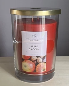 New Chesapeake Bay Apple & Acorn 19 Oz Soy Blend Candle - Picture 1 of 1