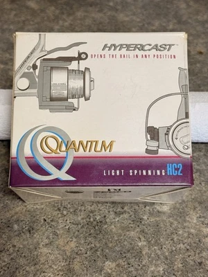 Quantum Hypercast HC2 Light Spinning Reel – New Open Box – Never Used - Image 1 of 3