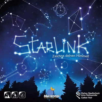 BLUE ORANGE GAMES Starlink Zeichne deinen Himmel NEU & OVP