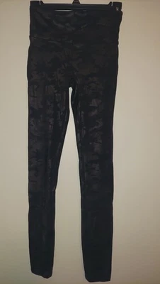 Spanx Look at Me Now Seamless Leggings in Black Camo Size S, MSRP $68 - Image 1 of 4