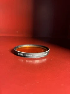 Hoya 55 Mm O(G) Japan orange Filter With Small Chip on the edge FREE SHIPPING - Picture 1 of 2