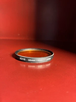 Hoya 55 Mm O(G) Japan orange Filter With Small Chip on the edge FREE SHIPPING - Image 1 of 2