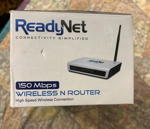 ReadyNet Wireless N Router 150 Mbps Reliable 802.11n Wireless New Model WRT 150N - Picture 1 of 7