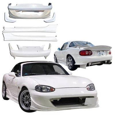 ModeloDrive FRP GVAR Body Kit 7pc MX-5 (NB1) for Miata Mazda 98-05 modelodrive_ - Image 1 of 4