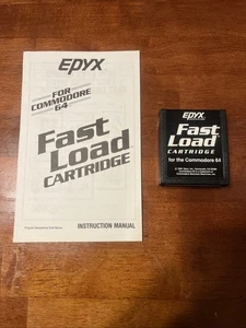 EPYX Fast Load Cartridge For The Commodore 64 Vintage 1984 Sunnyvale California - Picture 1 of 10