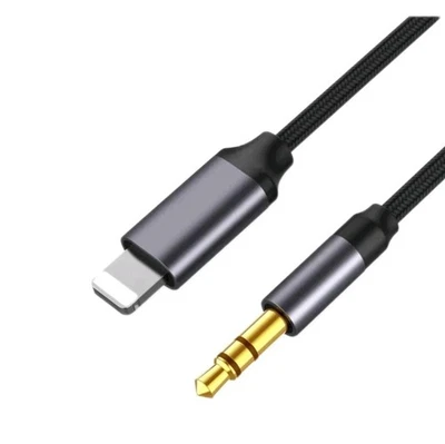 Audio Adapter Aux Kabel 3,5 mm Klinkenkabel Kopfhörerkabel kompatibel für iPhone - Bild 1 von 4