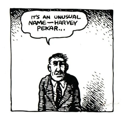 HARVEY PEKAR - A LETTER, MAN - 2025 SIGNED - R. CRUMB - DAVID LETTERMAN TV SHOW Foto 1 de 3
