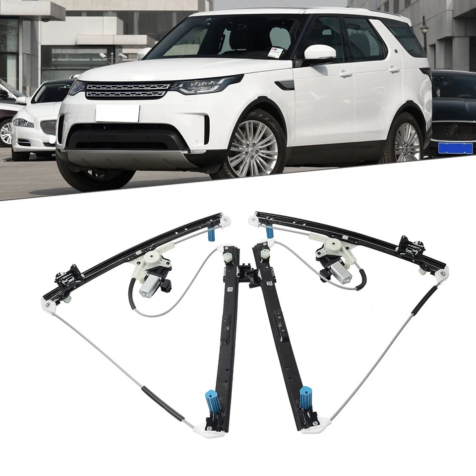 2x Front Power Window Regulator Assembly For Land Rover Discovery 5 SUV 2017-23 - Image 1 of 4