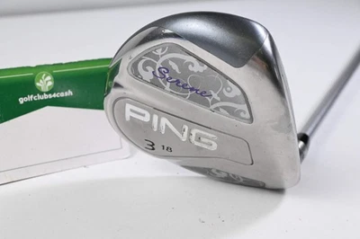 Ladies Ping Serene #3 Wood / 18 Degree / Ladies Flex Taylormade 45 Shaft - Image 1 of 4