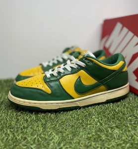 Size 10.5 - Nike Dunk SP 2020 Low ' Brazil ' - Picture 1 of 12