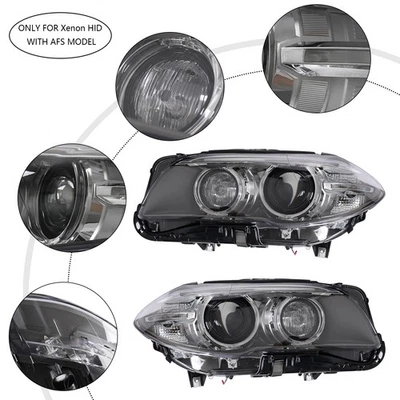 Fit for BMW 5 series f10 f18 Xenon Headlight 528i 535i 550i m5 2014-2017 LH/RH Foto 1 de 4