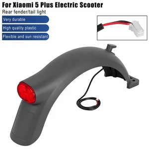 Hinterradkotflügel Fender mit Rücklicht für Xiaomi 5 Plus Elektroroller - Picture 1 of 16