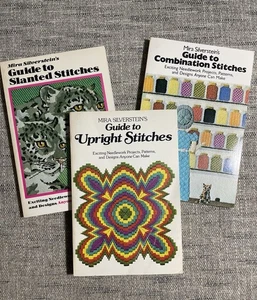 Mira Silverstein's Book Lot Guide to Upright, Slanted and Combination Stitches - Picture 1 of 24