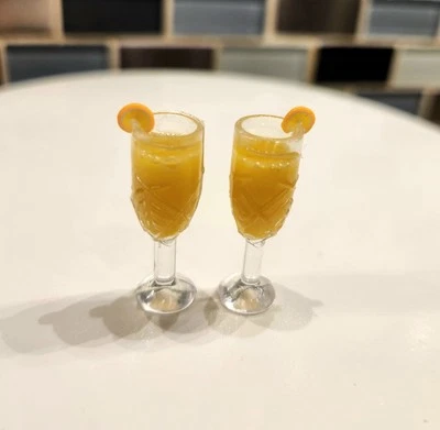 1:6 Scale 12" Barbie Drinks Fashion Doll Miniature Accessories Playscale  - Image 1 of 4