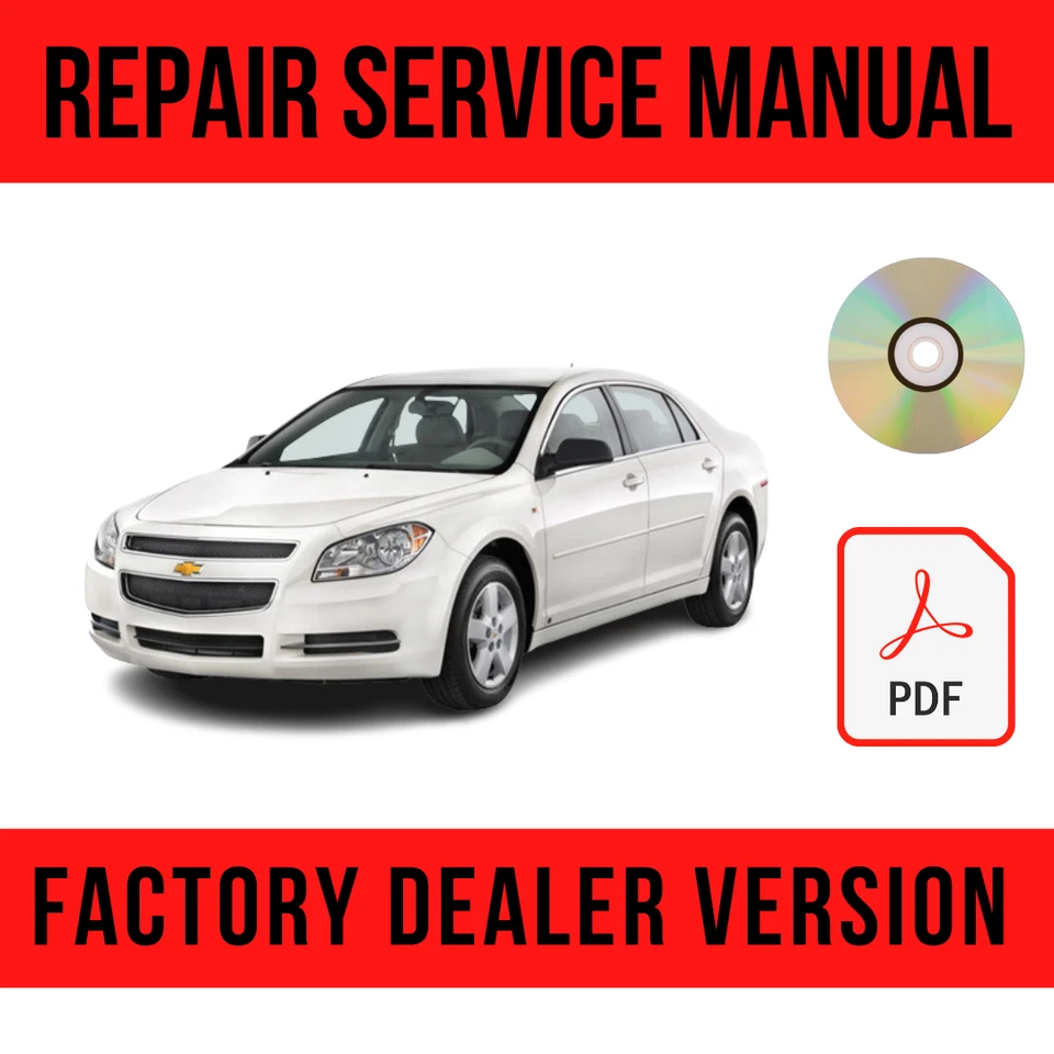 Chevrolet Malibu 2011-2016 manual de reparación de fábrica chevy Foto 1 de 1