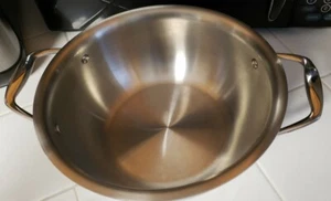 Tramontina TriPly Placcato 4 Qt Acciaio Inox Universale Padella Lucidante a Specchio Senza Coperchio - Foto 1 di 12