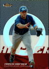 2005 Finest Refractors Cleveland Indians Baseball Card #132 Travis Hafner /399