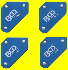 BGS 3004 Satz Mini Magnetwinkel 4 Stück Winkelmagnet Magnethalter Montagewinkel - Bild 1 von 3