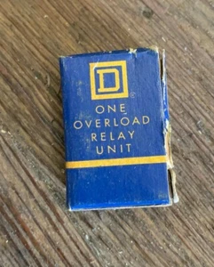 SQUARE D W1.88 ONE OVERLOAD RELAY UNIT NEW IN BOX - Picture 1 of 5